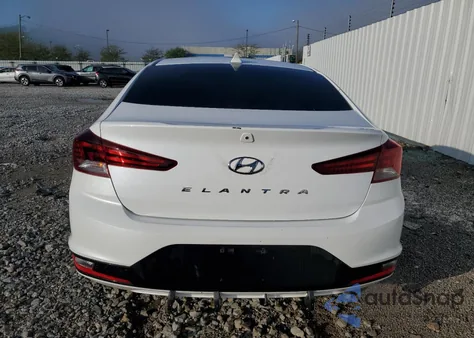 2020 Hyundai Elantra Sel из США, поврежденный, VIN 5NPD84LFXLH565168